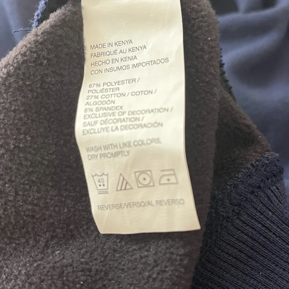IZOD Advantage Navy Quarter-Zip Pullover – Size XLT